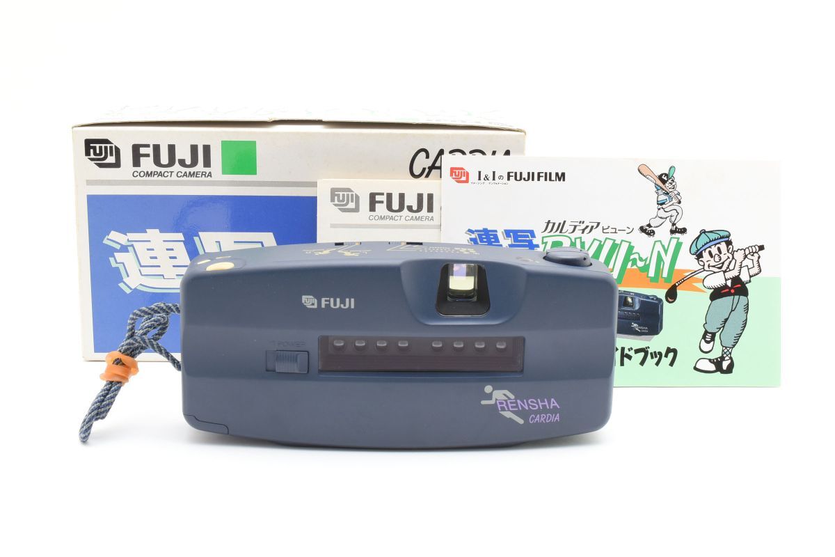 ★美品★ フジフィルム FUJIFILM RENSHA CARDIA ビューン8連写 OB4017 #85
