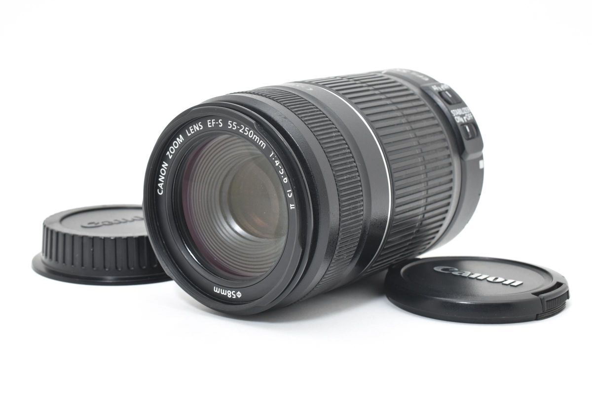 ★良品★ キヤノン CANON EF-S 55-250mm F4-5.6 IS II OL4010 #66