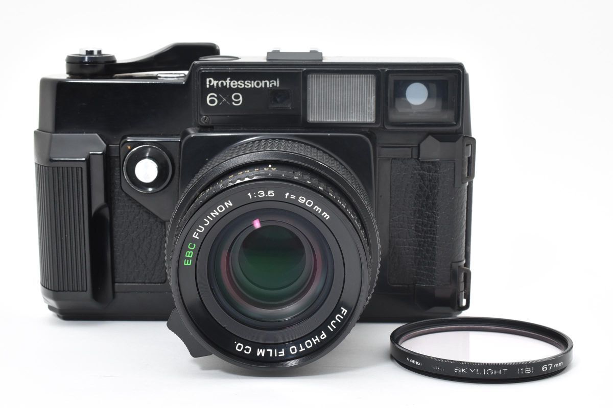 ★動作品★ フジフィルム FUJIFILM FUJICA GW690 Professional 6X9 EBC FUJINON 90mm F3.5 中判フィルムカメラ OB4002 #699