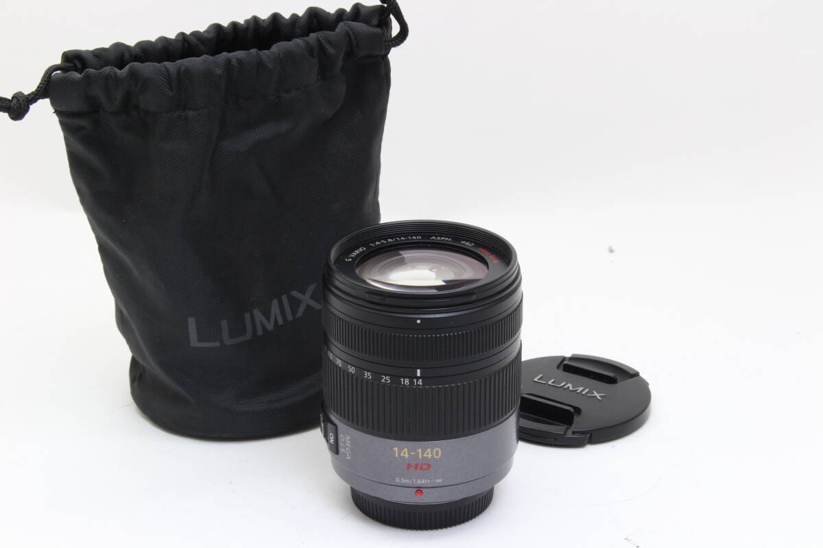 A (美品) Panasonic パナソニック LUMIX G VARIO 14-140mm F4-5.8 マイクロフォーサーズ 初期不良返品無料 2-174