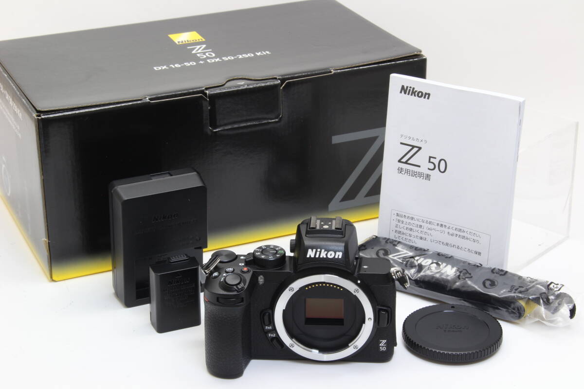 AA (極上美品) Nikon ニコン Z50 ボディ ショット数3825回 初期不良返品無料 2-163