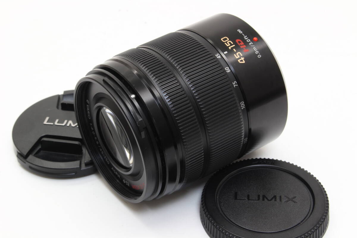AB+ (良品) Panasonic パナソニック LUMIX G VARIO 45-150mm F4-5.6 マイクロフォーサーズ 初期不良返品無料 3-19