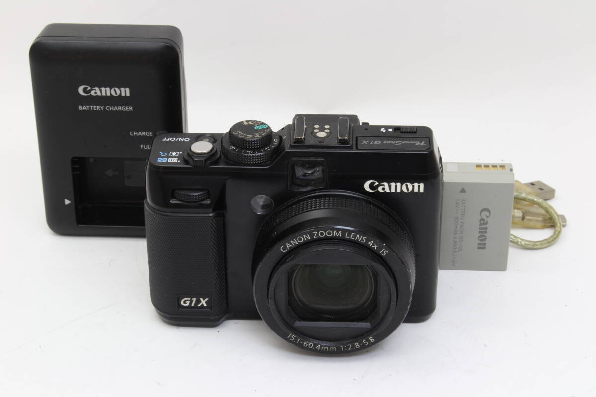 C (やや難あり) Canon キヤノン PowerShot G1X フラッシュ不良 返品不可 2-227