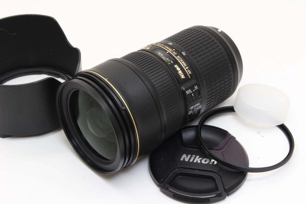 AB (良品) Nikon ニコン N AF-S NIKKOR 24-70mm F2.8E ED VR 初期不良返品無料 2-140 