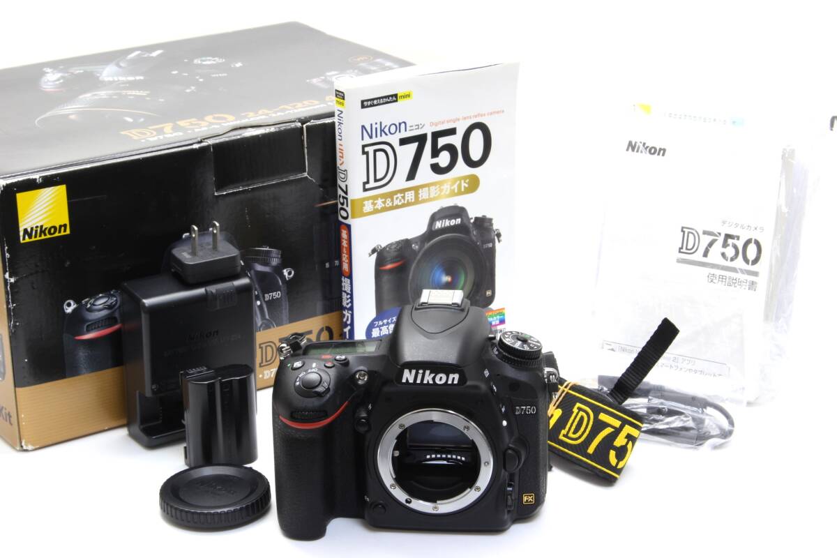 A+ (美品) Nikon ニコン D750 ボディ フルサイズ 初期不良返品無料 3-158