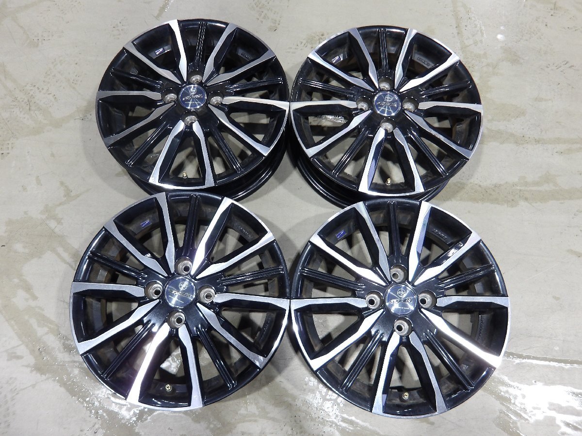 (R08/03/06-15) Φ 15インチ / 社外アルミホイール / エンケイ / スマック / 15X4.5J+45 / 4H / 100 / 中古 / 4本 / 中古