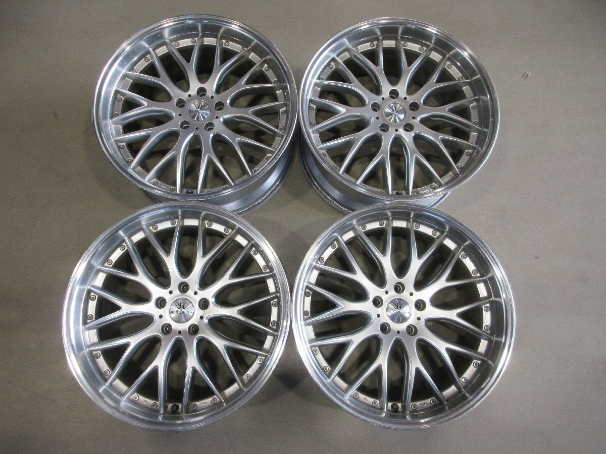 3-13BY1.1(56) ■20インチ 社外アルミホイール / ロクサーニ マルチフォルケッタ MULTI FORCHETTA / 20X9J+38 / 5H PCD114.3 / 4本 / 中古