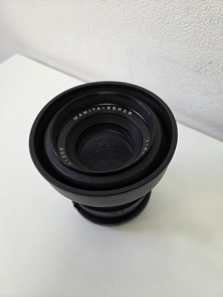 【動作確認】MAMIYA-SEKOR 180mm f4.5 カメラ レンズ マミヤ　※キズあり ジャンク品