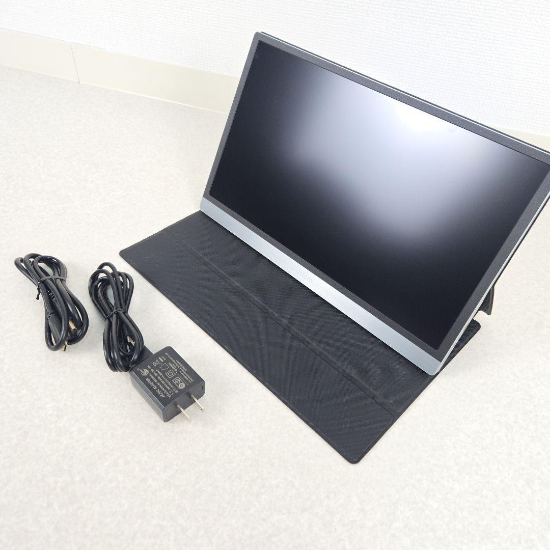 【美品】山善 モバイルモニター QMM-133 13.3インチ フルHD