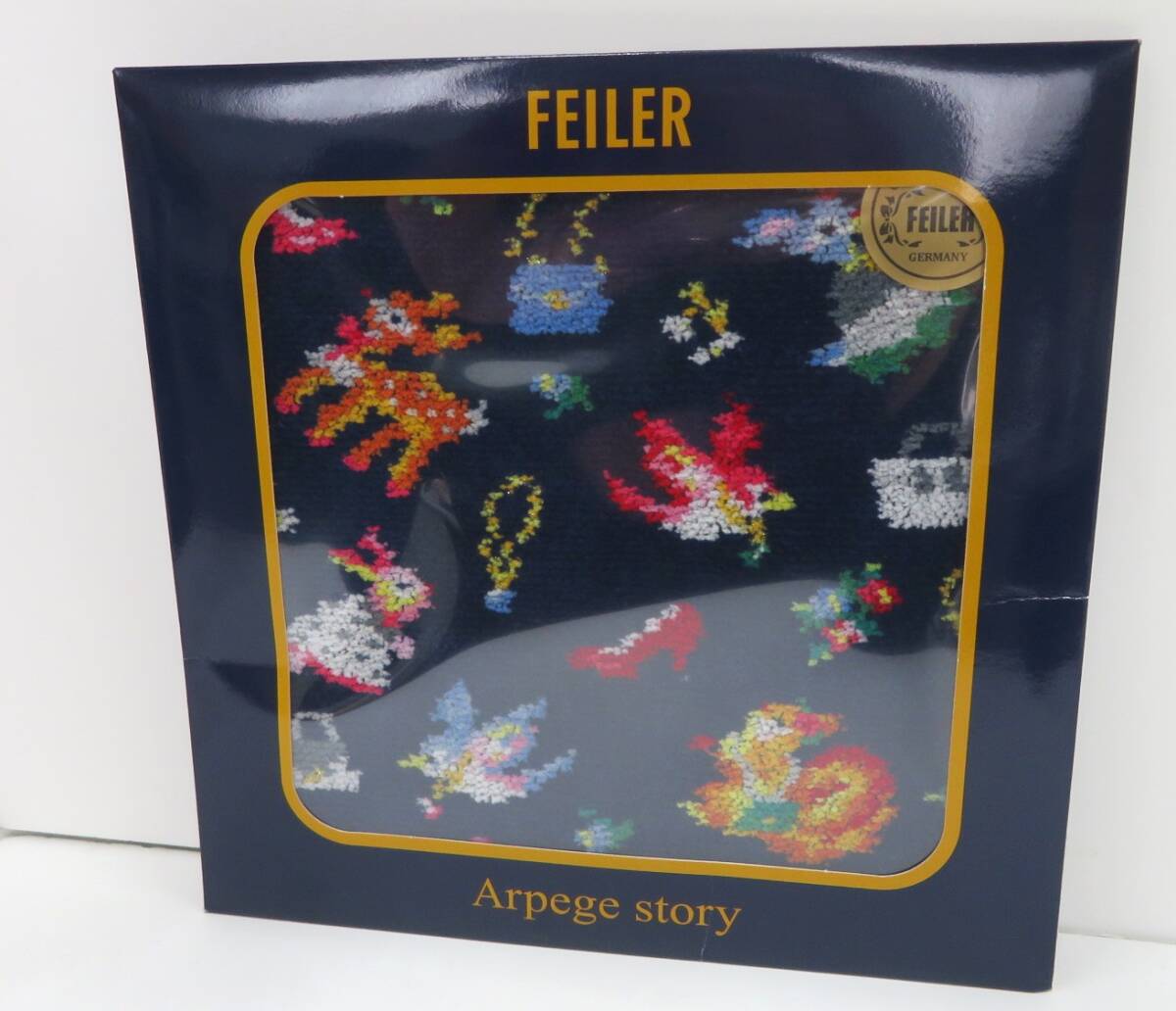 3S314EZ6◇FEILERｘArpege story フェイラー×アルページュ ストーリー コラボ ハンカチタオル ハンドタオル◇未使用品