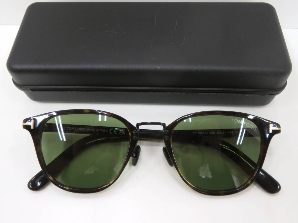 3S257MZ12◇TOM FORD トムフォード TF1049-D サングラス メガネ 眼鏡フレーム◇中古