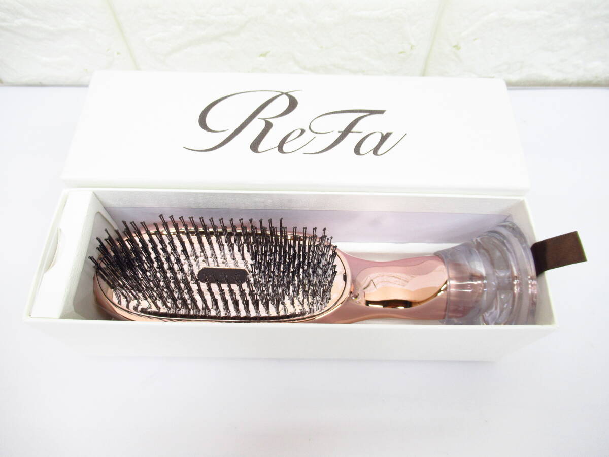3D302MZ8◇Refa リファ イオンケアブラシプレミアム ローズゴールド ION CARE BRUSH PREMIUM ヘアブラシ◇未使用品