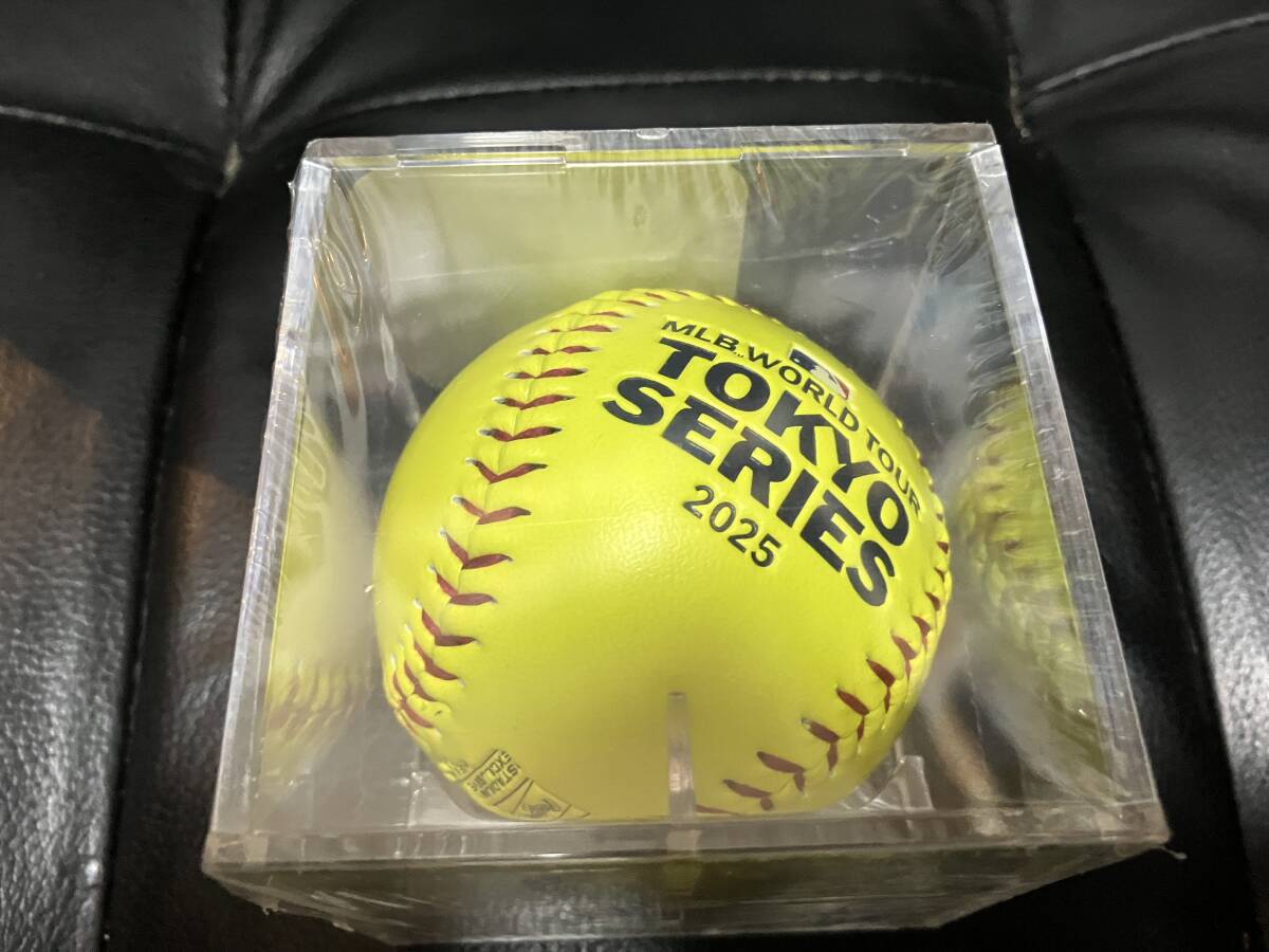 MLB WORLD TOUR TOKYO SERIES 2025 レプリカボール　イエロー