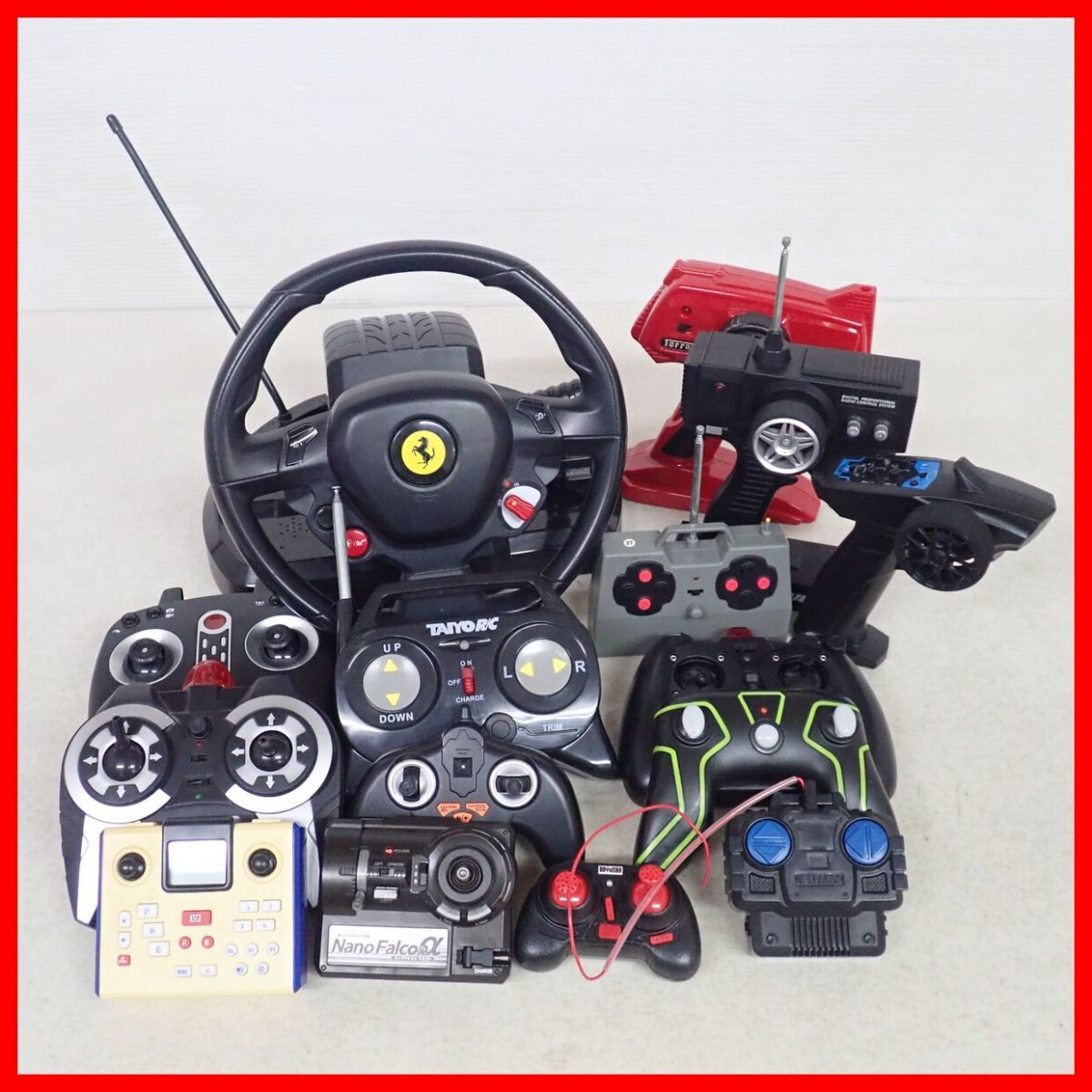 マルイ/京商/タイヨー 等 送信機 まとめてセット RCカー/RCヘリ/ドローン用 等 動作未確認 ジャンク【20