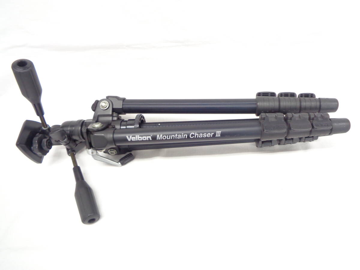 ★Velbon Mountain Chaser Ⅲ 三脚・雲台 送料一律800円☆彡