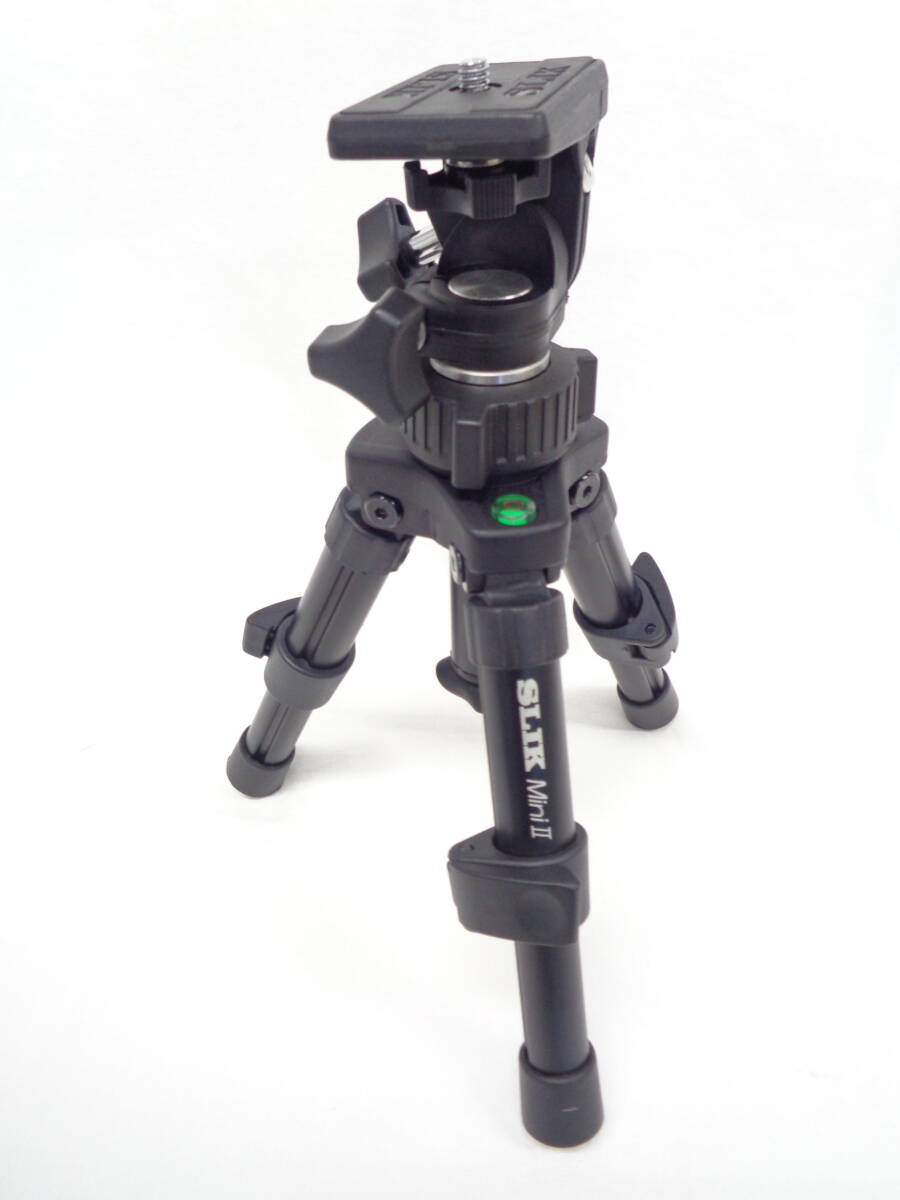 ★送料無料 美品 SLIK Mini Ⅱ ミニ 三脚 ・おまけのミニ 三脚 2ケ付き☆彡