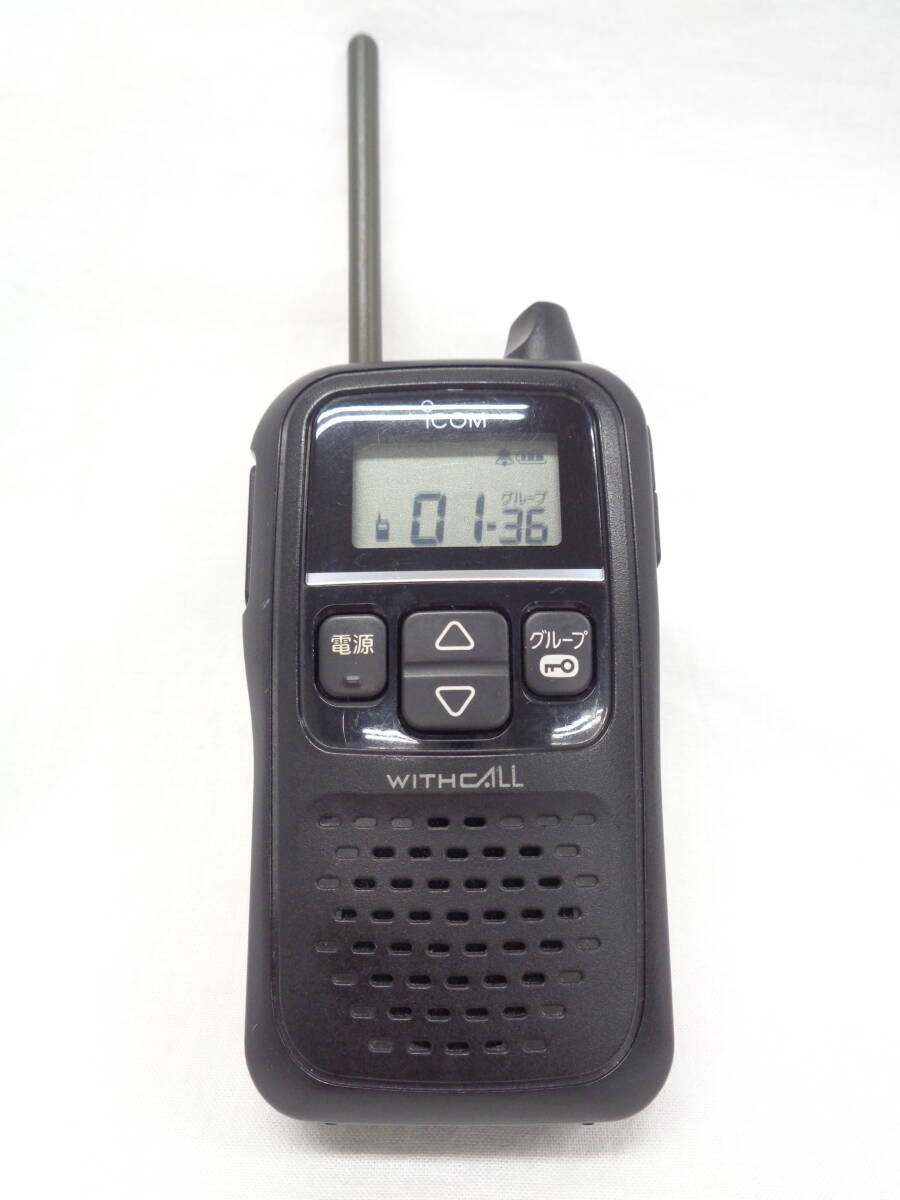 ★美品稼働品 アイコム 特定小電力トランシーバー IC-4110（ブラック）☆彡