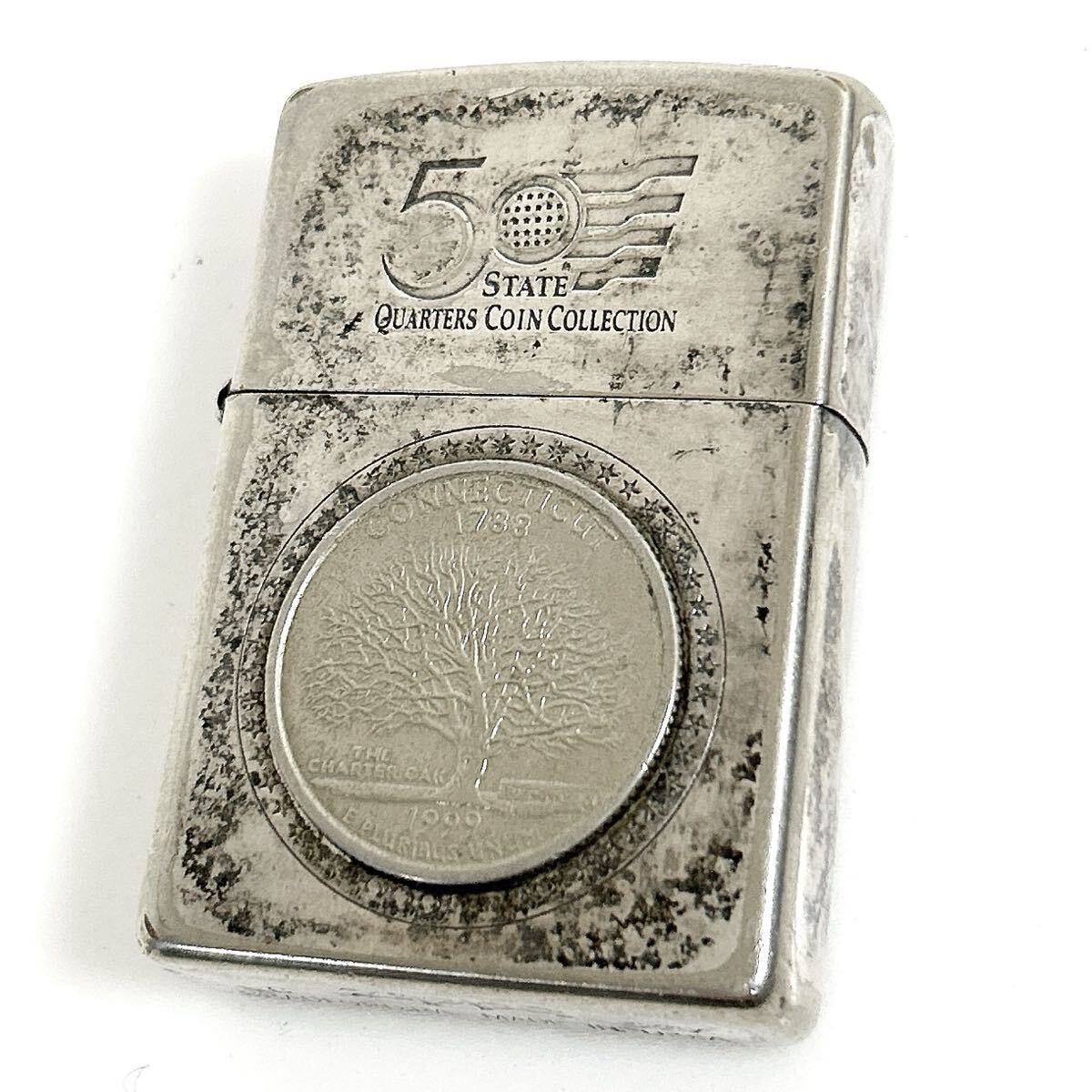 Zippo 50 STATE QUARTES COIN COLLECTION コネチカット州 ジッポー alp岩0316長