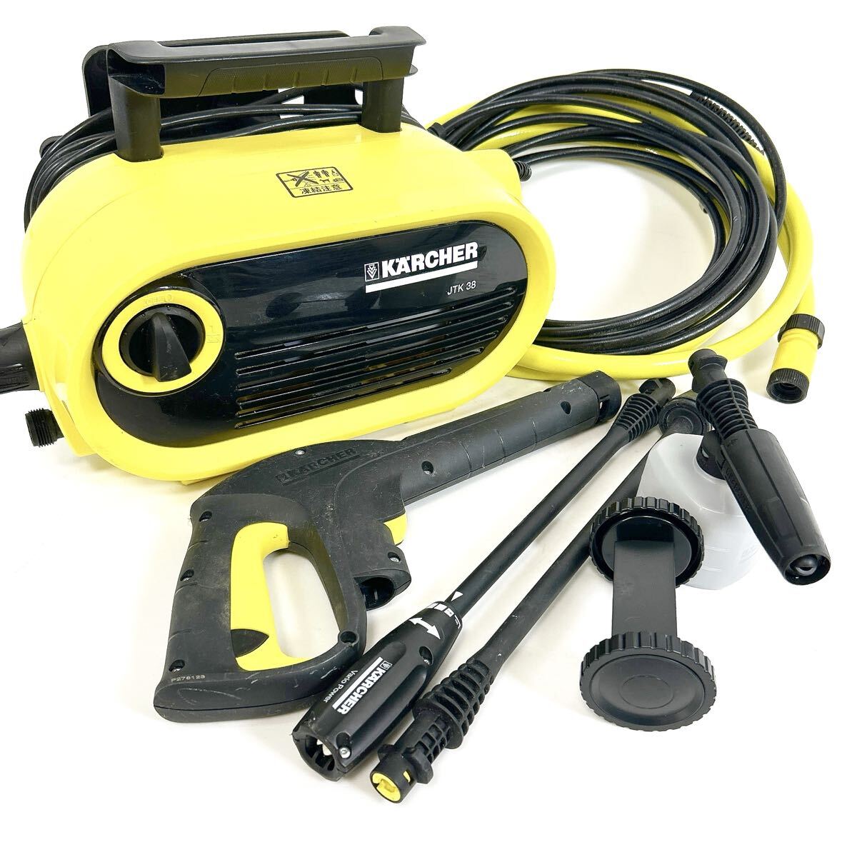 KARCHER JTK38 ケルヒャー 家庭用 高圧洗浄機 通電確認済 alp岩0318長