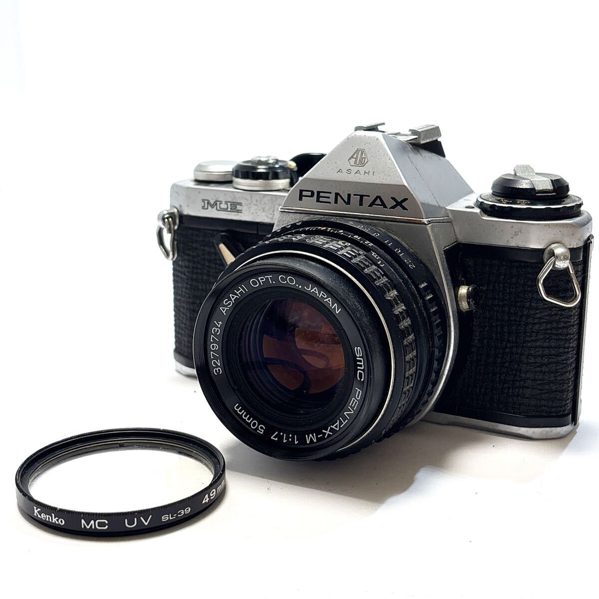 ASAHI PENTAX アサヒ ペンタックス ME 一眼レフフィルムカメラ SMC PENTAX-M 1:1.7 50㎜ カメラ alp古0309