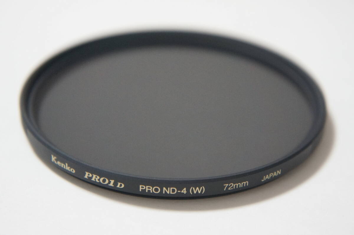 ★美品★[72mm] Kenko PRO1D PRO ND-4 (W) 減光フィルター [F6660]
