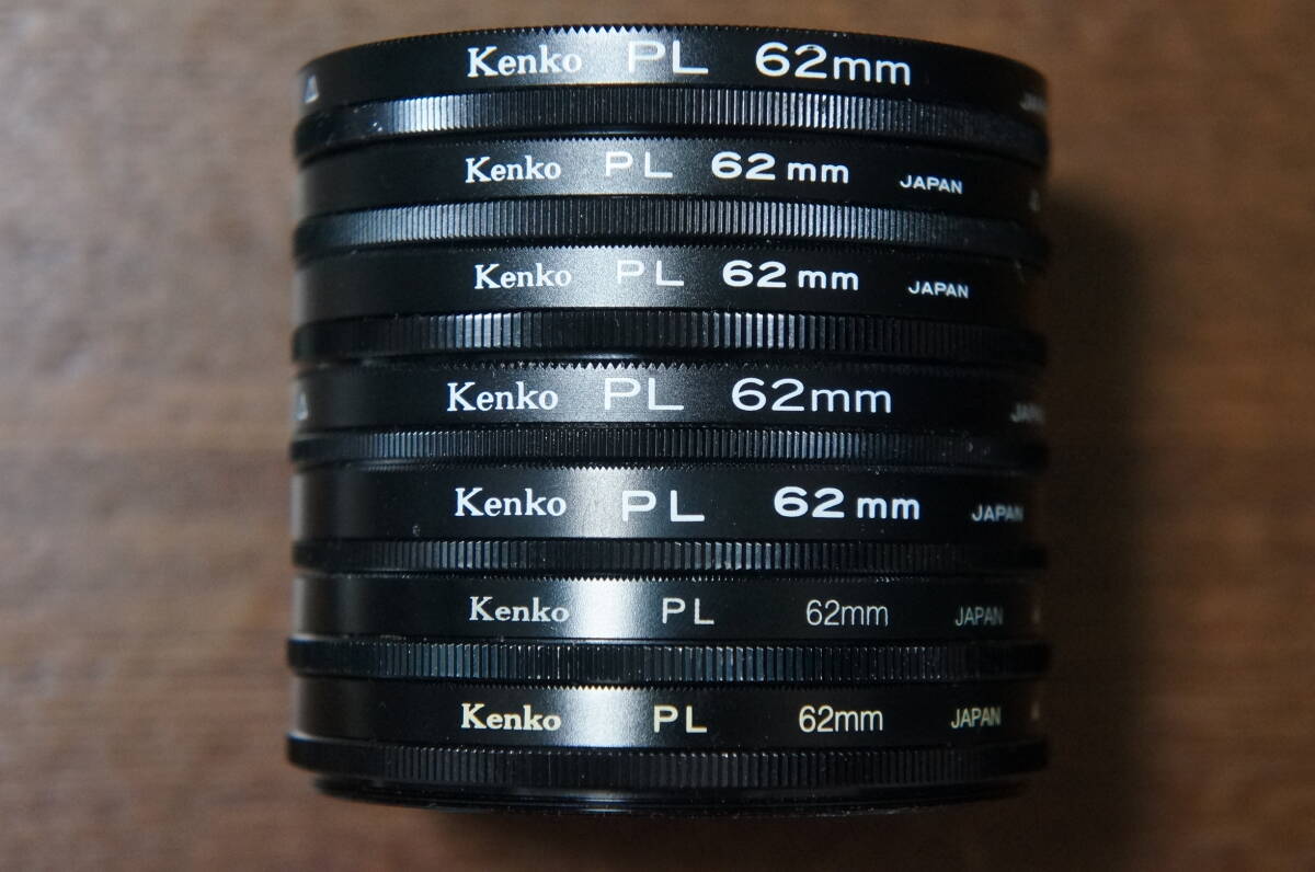 ◆説明必読◆【480円/枚】[62mm] Kenko PL 偏光フィルター