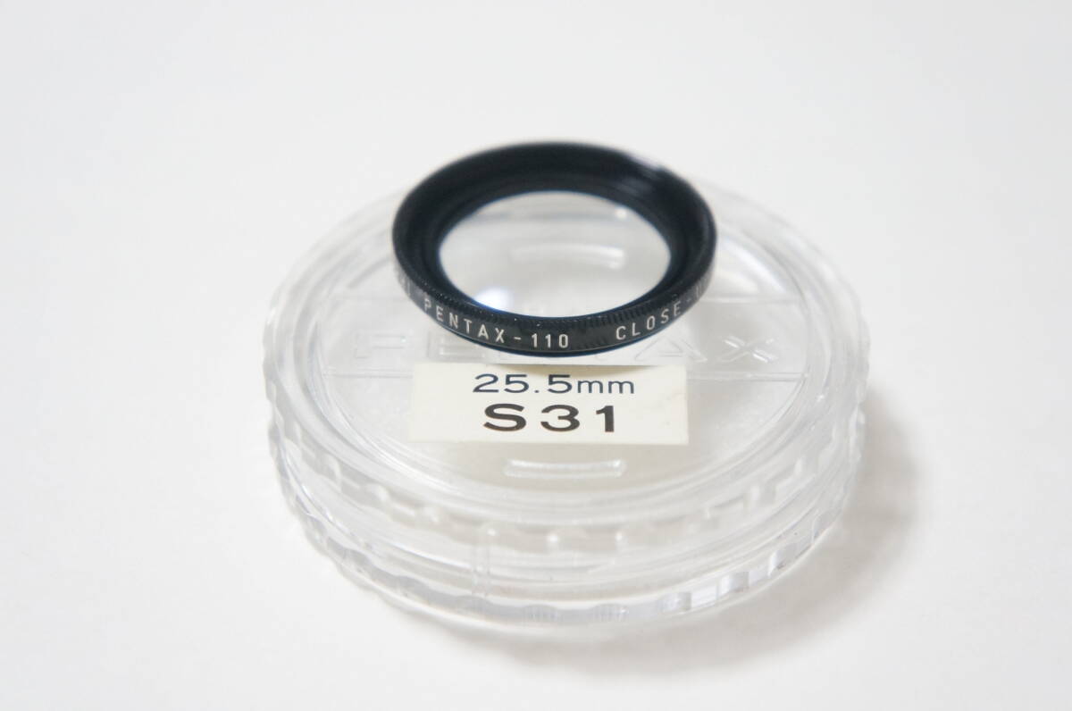 ★良品★[25.5mm] ASAHI PENTAX S31 Auto 110用クローズアップフィルター プラケース付 [F5153]