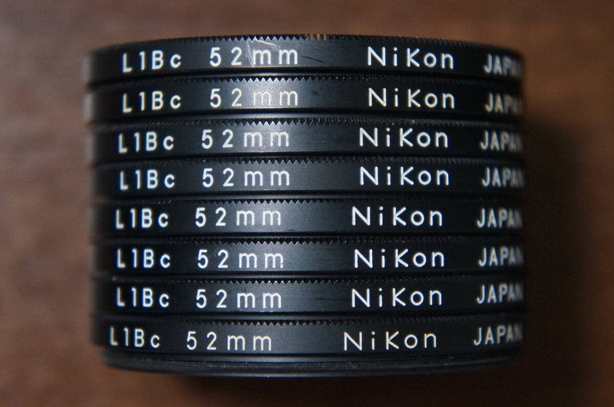 ◆説明必読◆【480円/枚】[52mm] Nikon L1Bc 保護フィルター