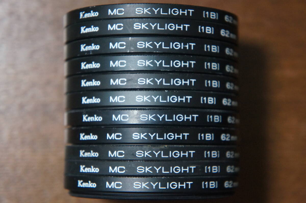 ◆説明必読◆【280円/枚】[62mm] Kenko MC SKYLIGHT [1B] 保護フィルター