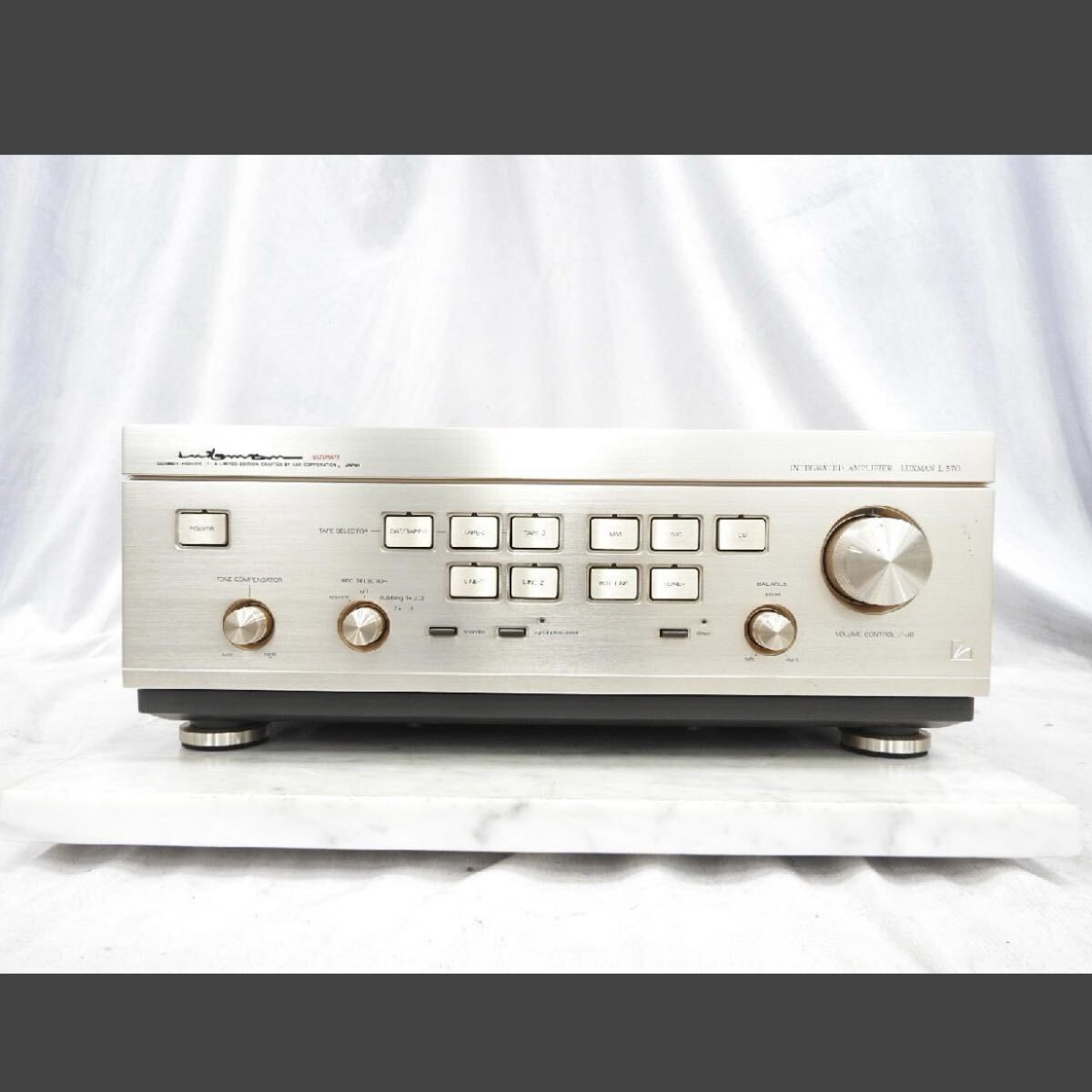 【美品】LUXMAN L-570 ラックスマン 準A級プリメインアンプ