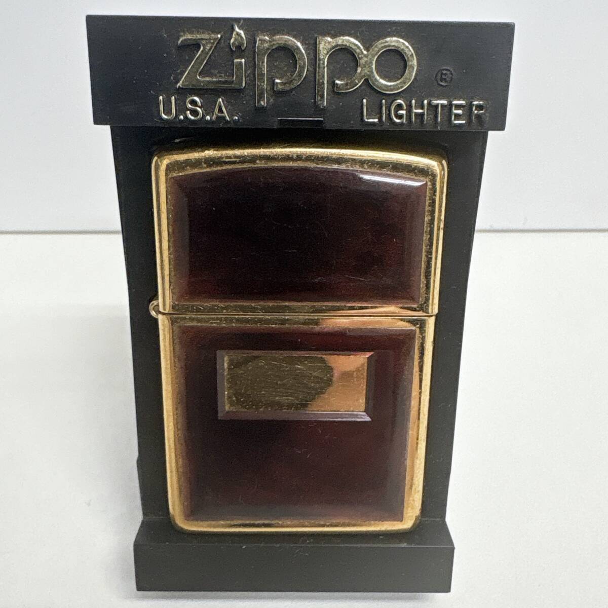 火花まで確認済み zippo ジッポー ゴールデントータス 1994年製 中古 長期保管品