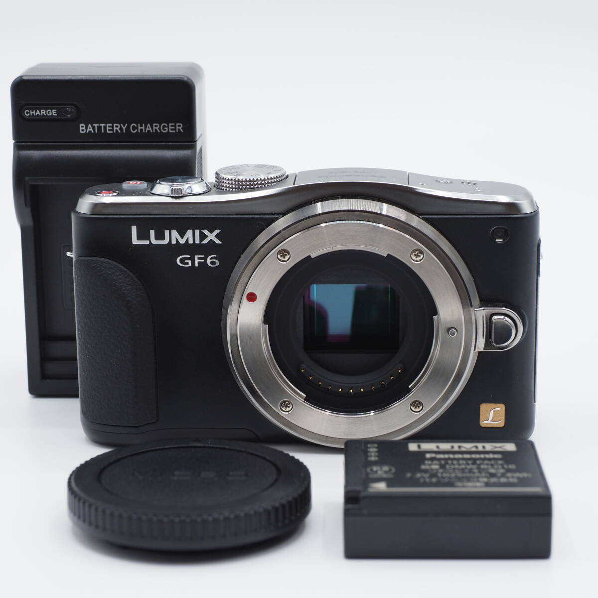 ショット数3,785回 Panasonic パナソニック ミラーレス DMC-GF6 ボディ 極上品 #3000
