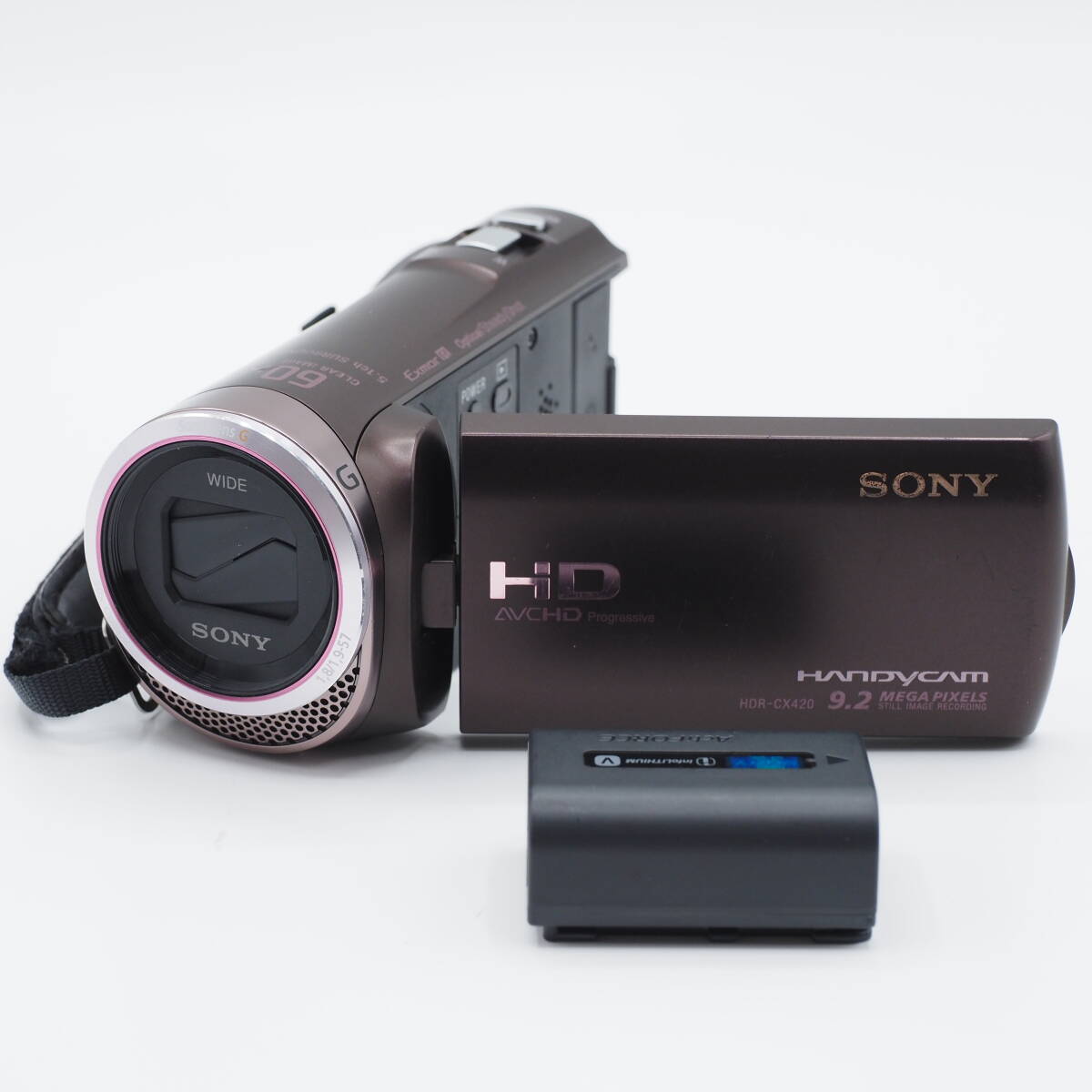 SONY ソニー ビデオカメラ Handycam CX420 ブラウン 美品 #3003