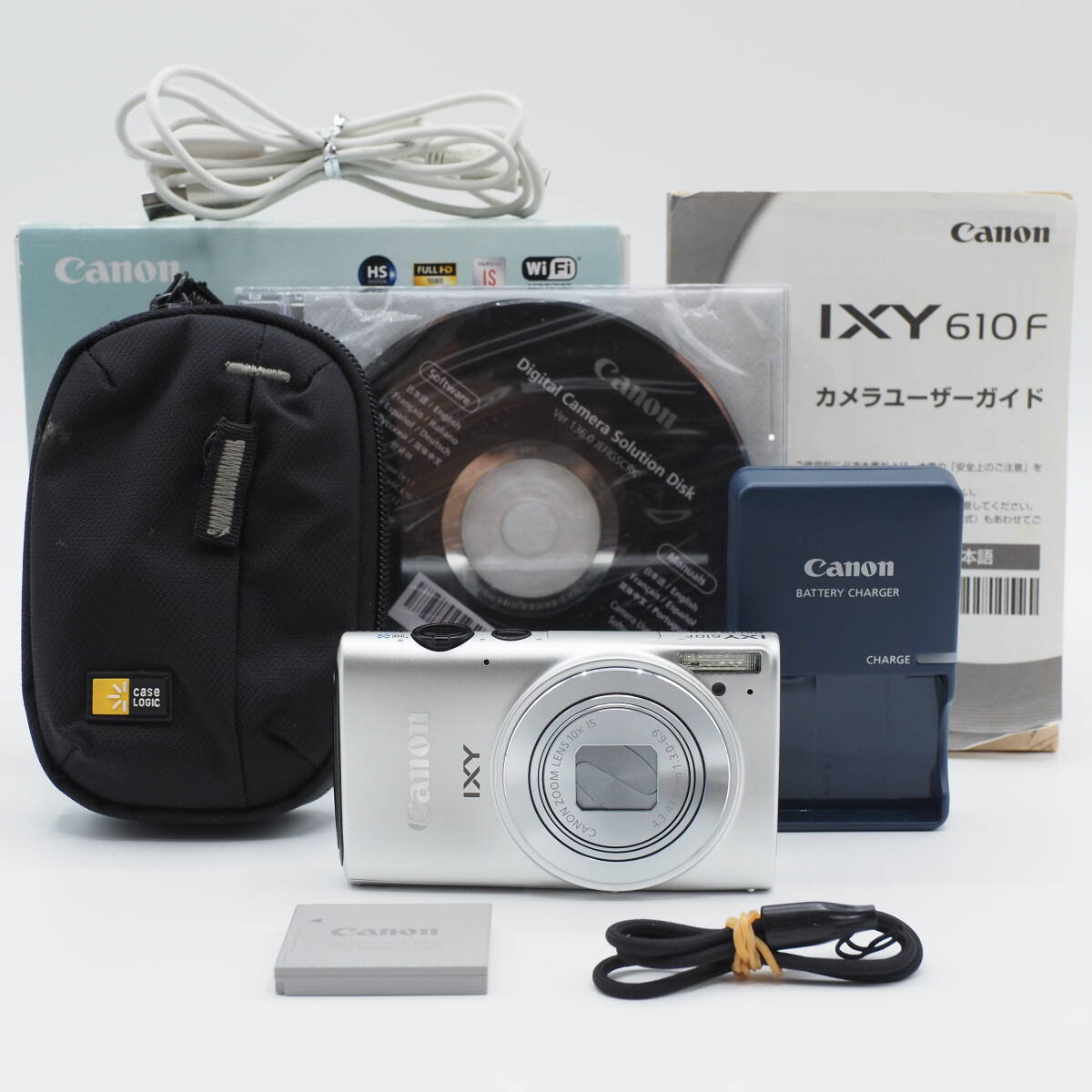 Canon キヤノン IXY 610F シルバー 新品級 #3007