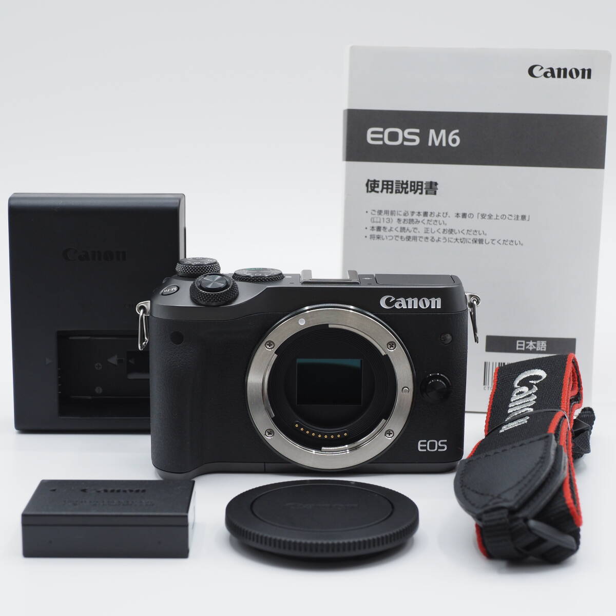 Canon キヤノン ミラーレス EOS M6 ボディ ブラック 新品級 #3018