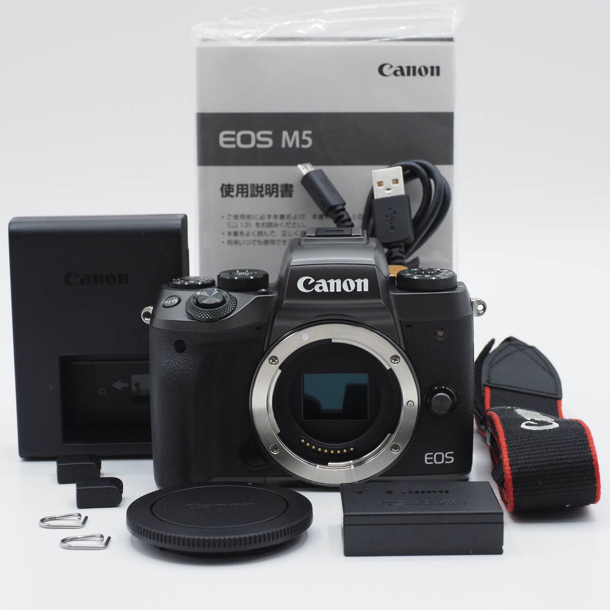 Canon キヤノン ミラーレス EOS M5 ボディ 新品級 #3019