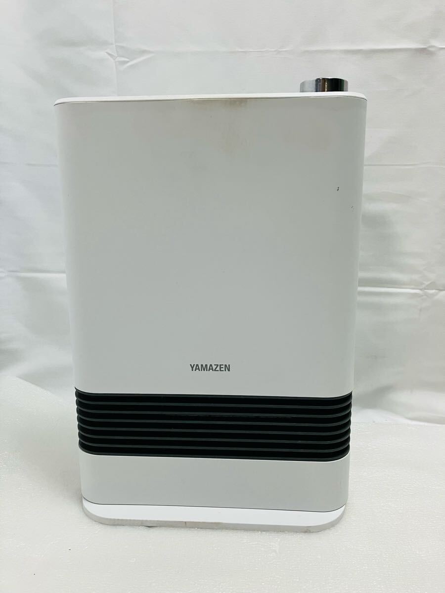 E682 セラミックファンヒーター　YAMAZEN HF-L122 YAMAZEN セラミックファンヒーター ホワイト　2024年製　ヤマゼン 山善