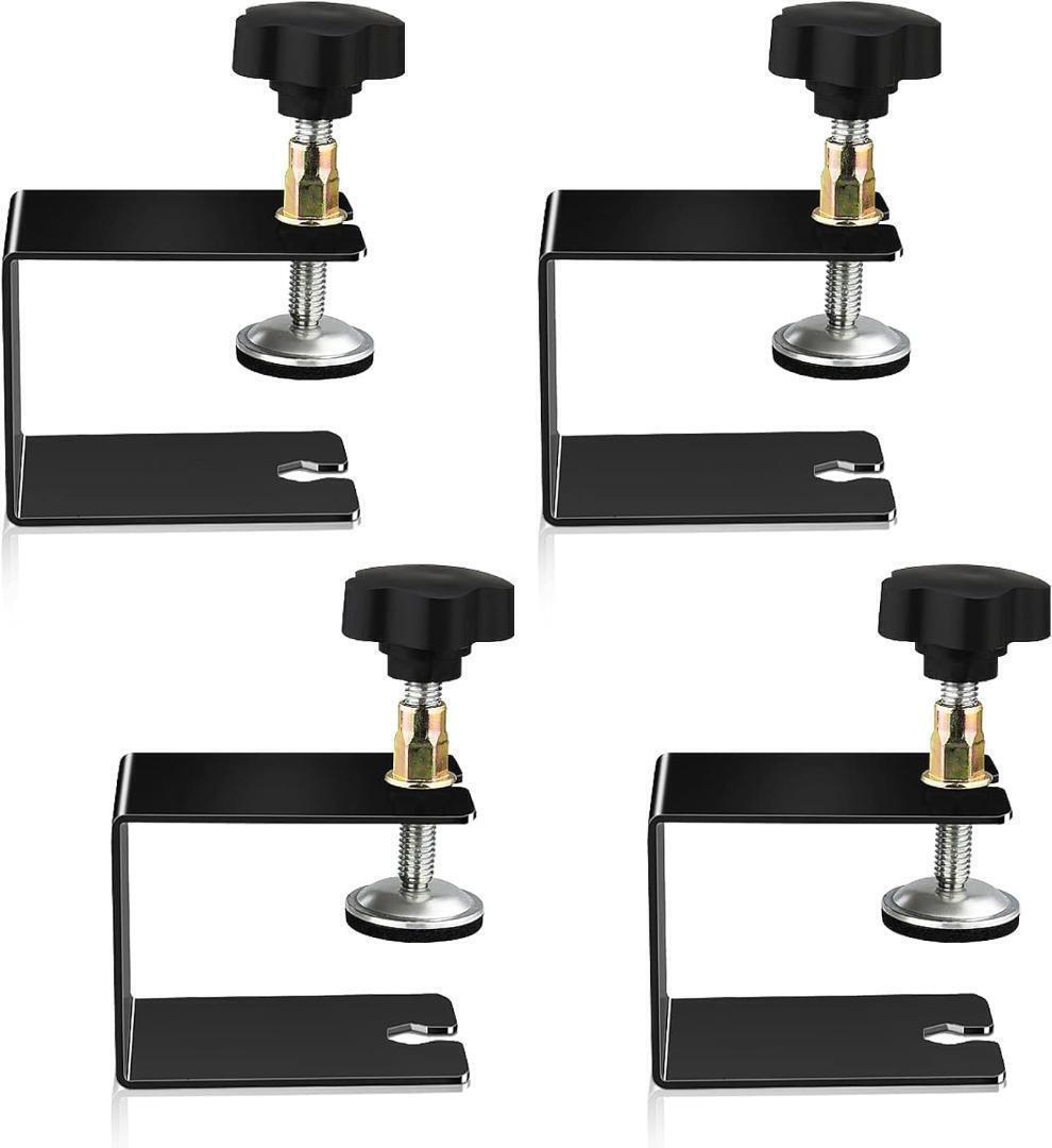 Y039 ブラケットクランプ 4個セット コの字 金具 止め金具 未使用