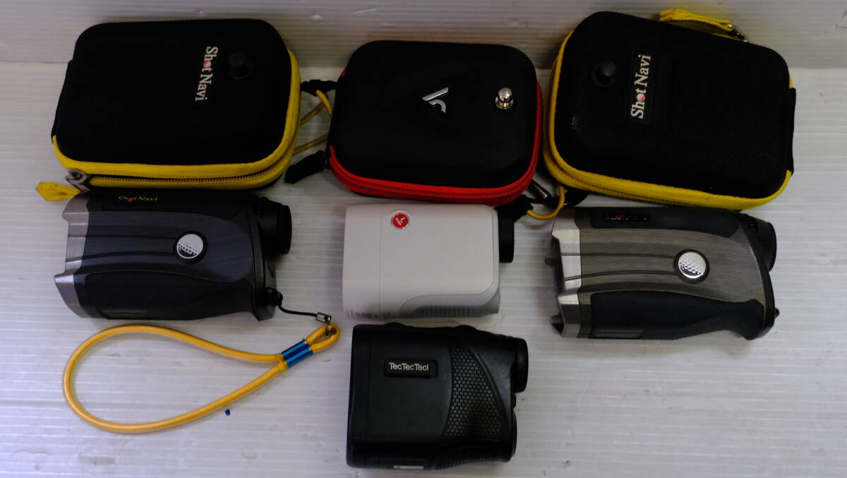 ゴルフ スコープ まとめて4個セット Shot Navi Tech Tuit/VC EL1/Tec Tec Tec ROHS