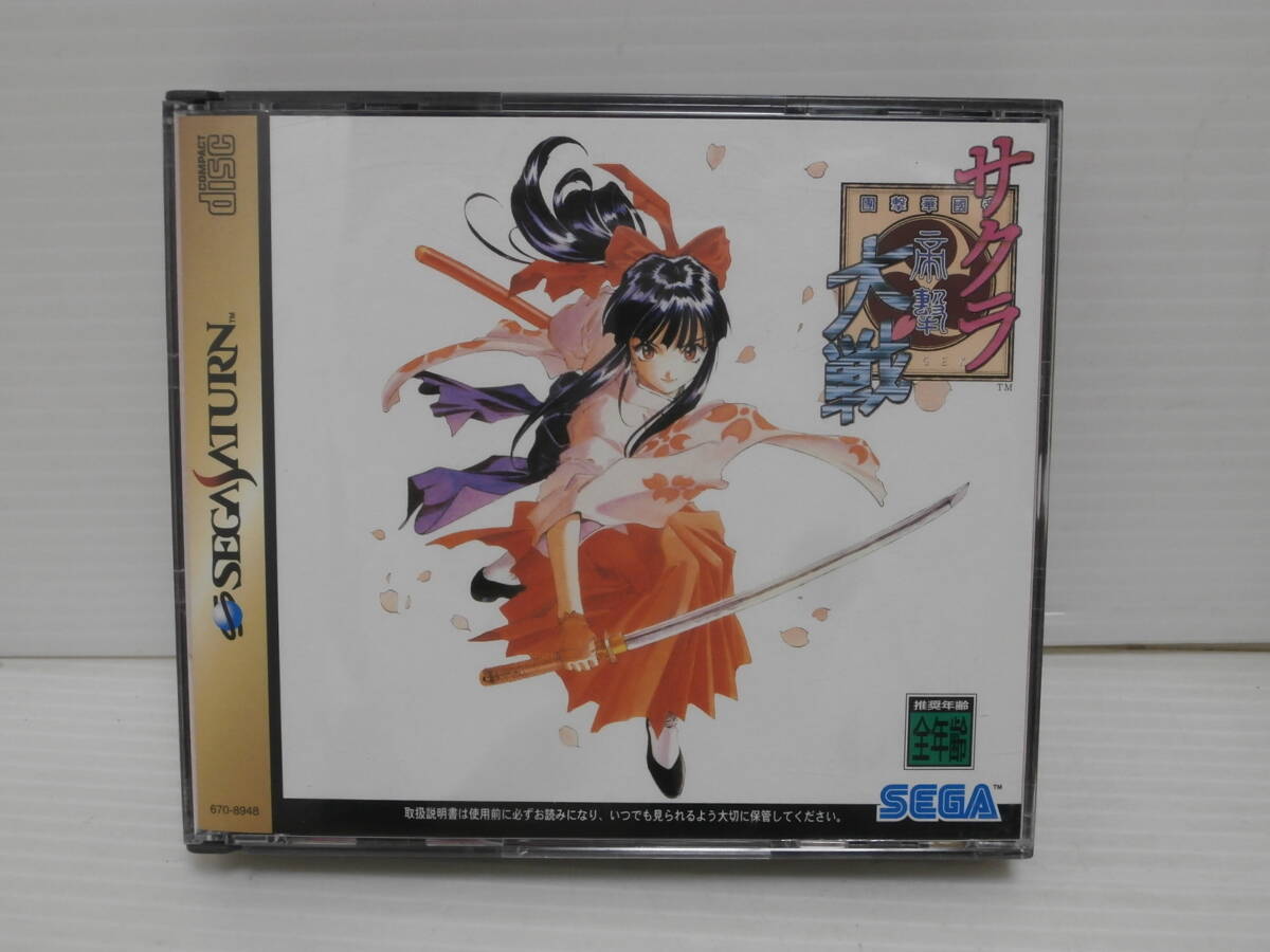◆∞40　セガサターン サクラ大戦 帝撃 SS 未確認 現状品 ゲーム ソフト SEGA SATURN