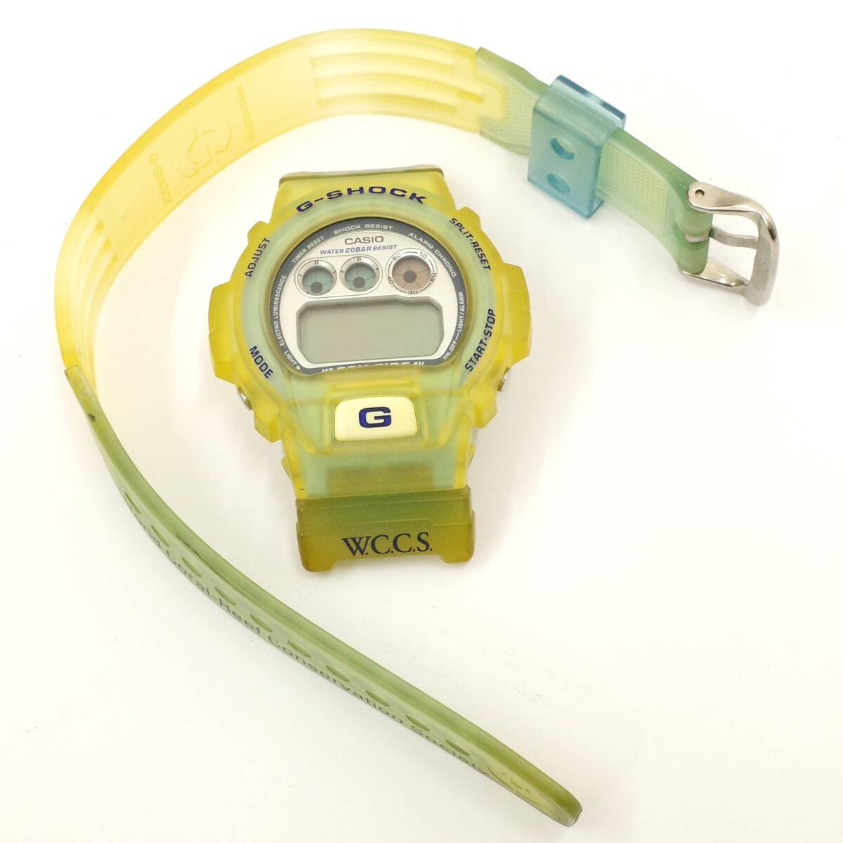 CASIO カシオ DW-6900WC-2AT G-SHOCK FOX FIRE フォックスファイアー W.C.C.S. 世界サンゴ礁保護協会 スケルトン 腕時計 QZ クォーツ