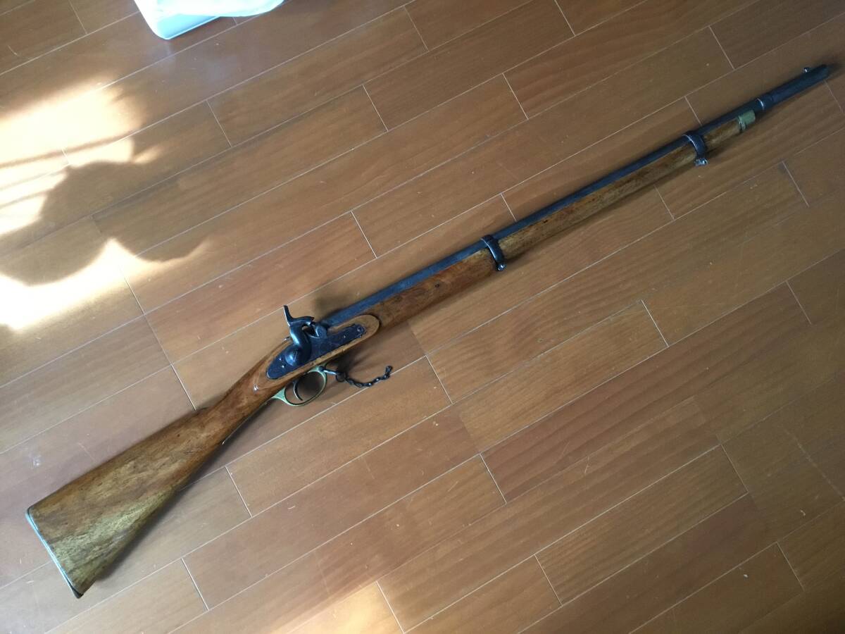 エンフィールド1860Tower2バンド小銃(銃刀法剣類登録証付き古式銃