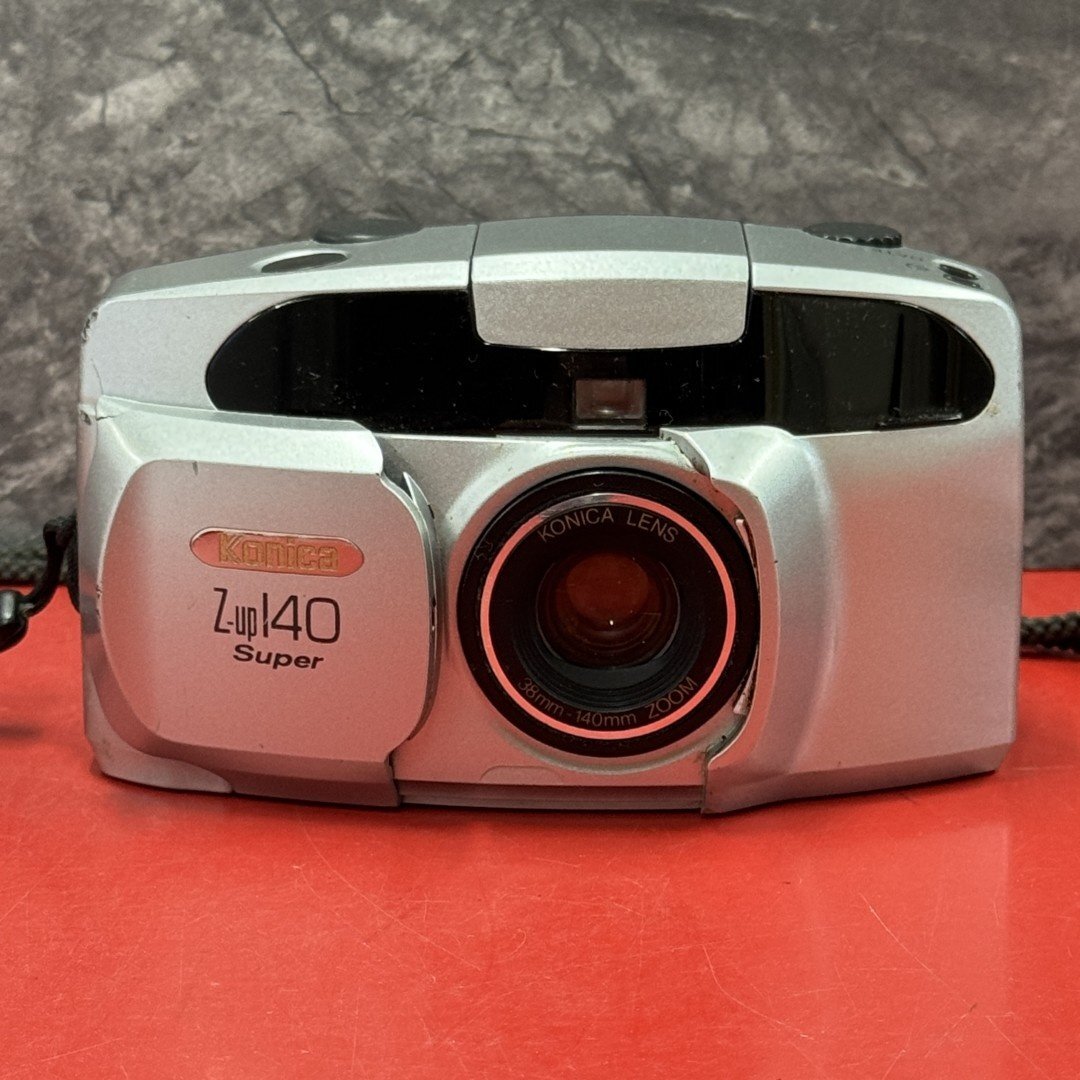 1円～　Konica　コニカ　Z-up 140 Super　コンパクトフィルムカメラ　通電可