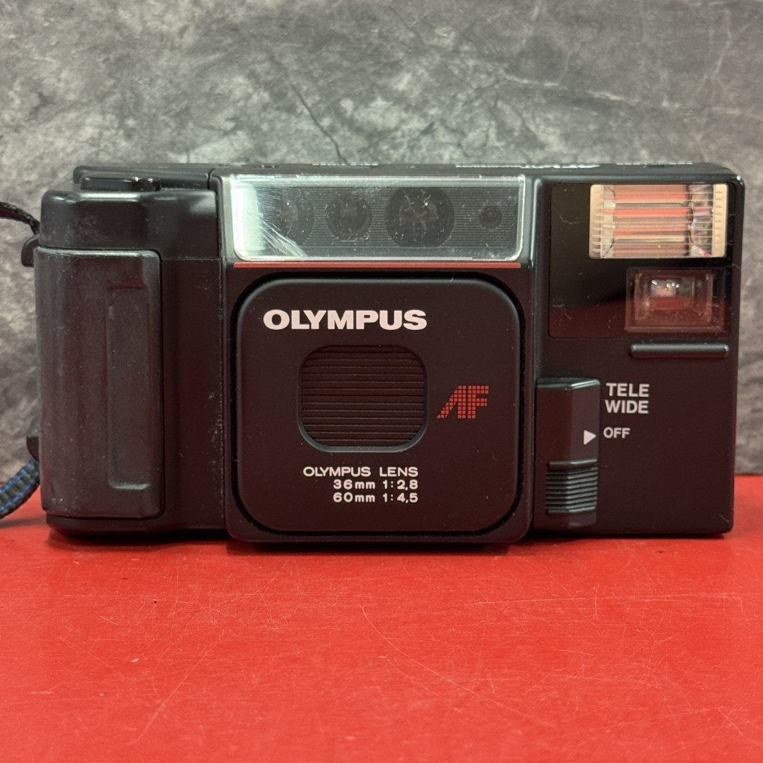 1円～　OLYMPUS　オリンパス　AFL-T QUARTZDATE　コンパクトフィルムカメラ　シャッター・フラッシュOK