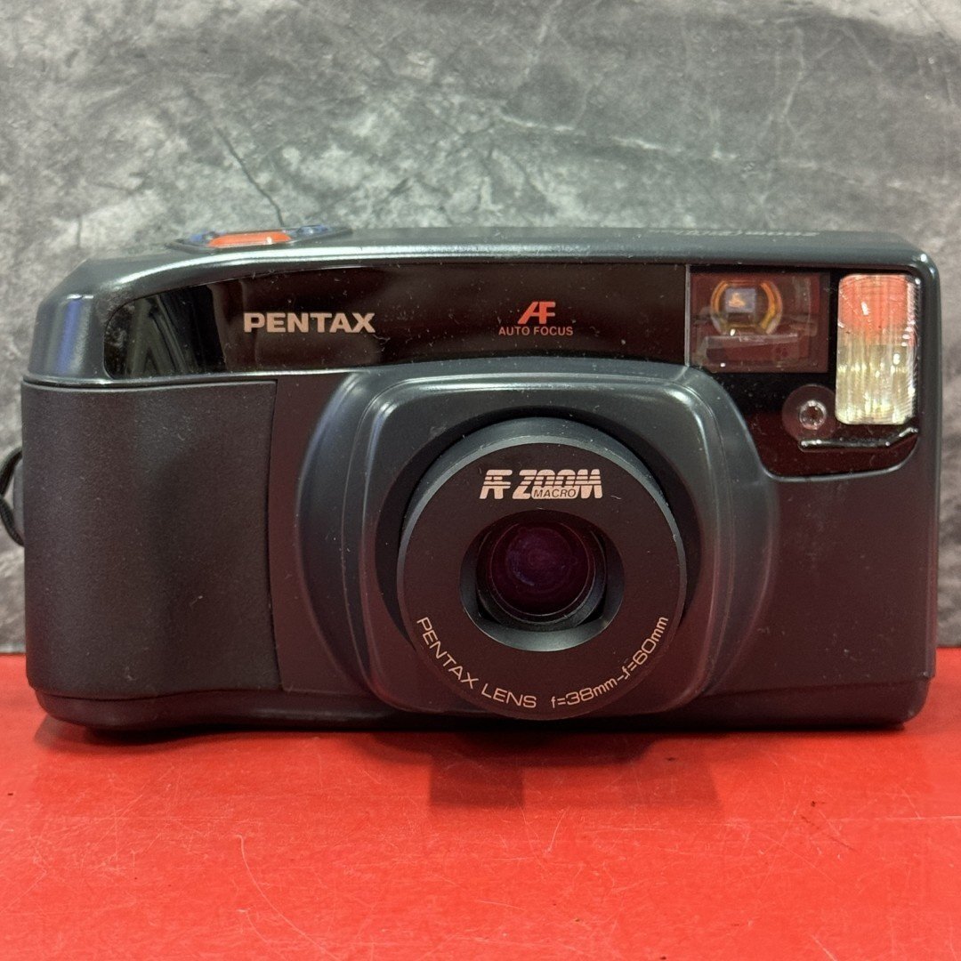1円～　PENTAX　ペンタックス　ZOOM 60 DATE　コンパクトフィルムカメラ　ケース付き　通電可