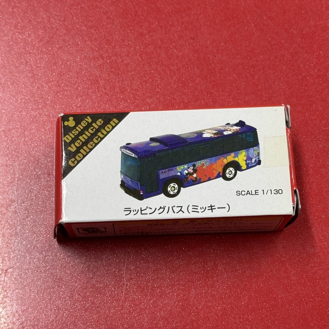 1円～　美品　トミカ　ラッピングバス　ミッキー　トミカ ディズニービークルコレクション　東京ディズニーリゾート限定　1/130スケール