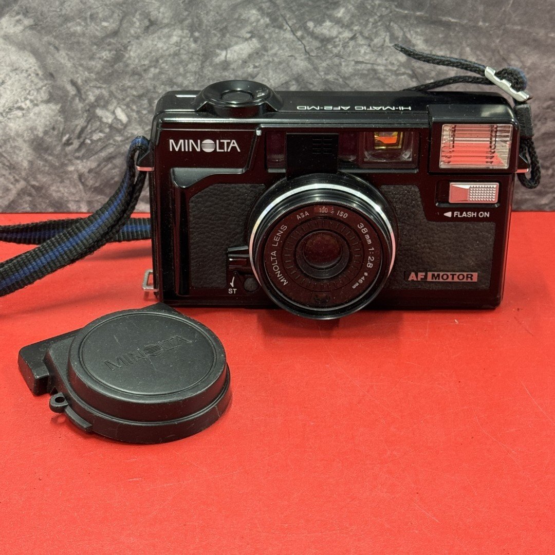 1円～　ジャンク　ミノルタ　HI-MATIC AF2-MD　動作未確認　MINOLTA　ハイマチック　コンパクトフィルムカメラ