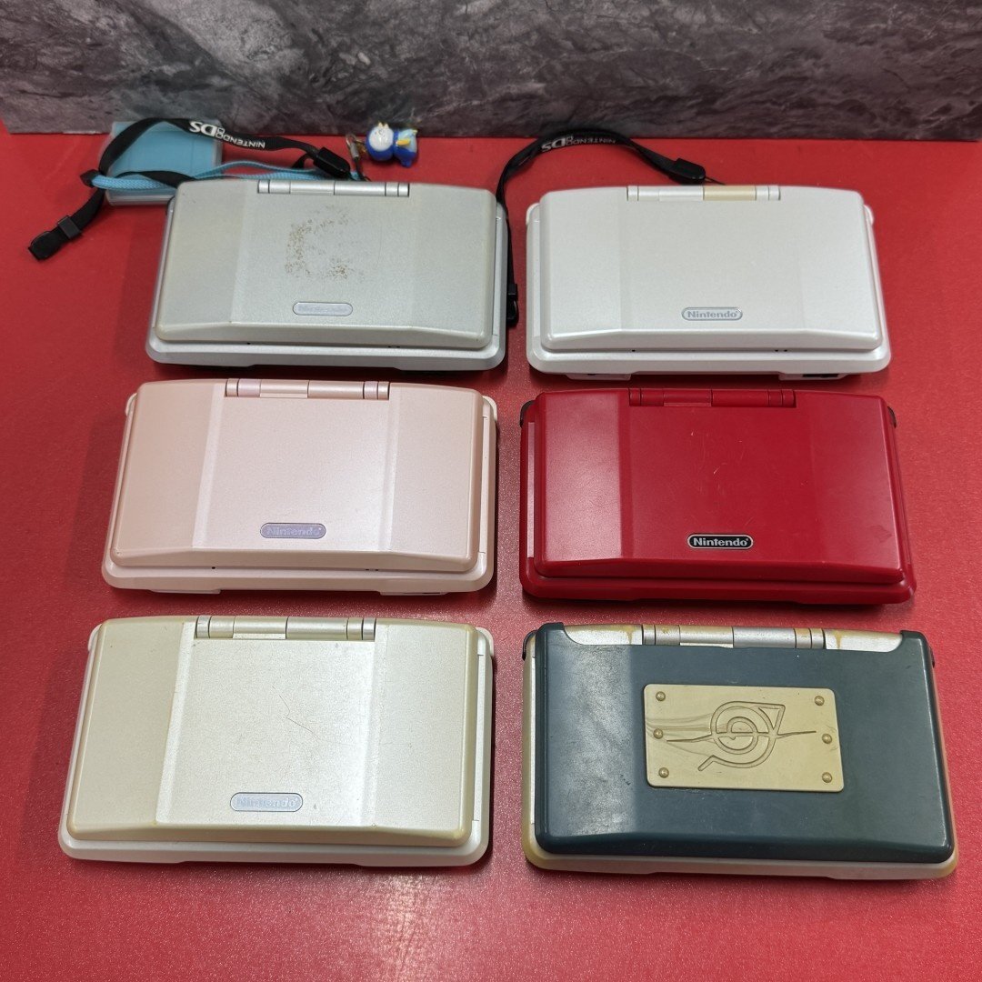 1円～　任天堂　NINTENDO　ニンテンドー DS　本体　6点セット　まとめ売り　動作未確認　現状品