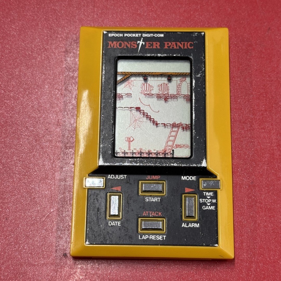 1円～　エポック社　EPOCH POCKET DIGIT-COM　MONSTER PANIC　モンスターパニック　LSIゲーム　動作確認済み / 当時物 / レトロゲーム