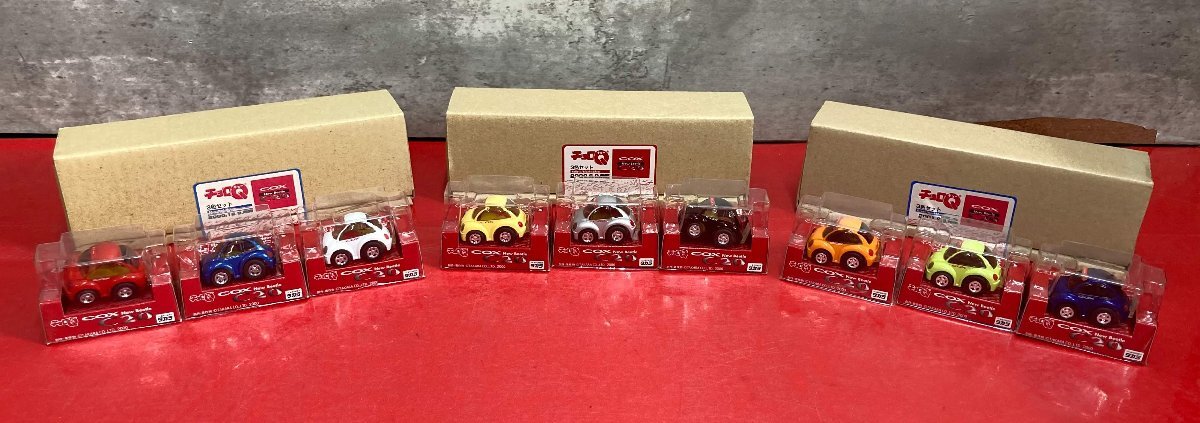 1円～　タカラ　チョロQ 　COX New Beetle C20　9色　コンプリート　チューニングカーブランド　特別モデル　まとめ売り
